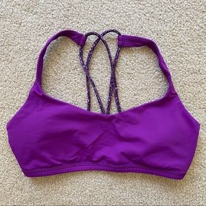 Purple Lululemon Women’s Sports Bra Size 6